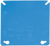 Carlon Lamson & Sessons A400r-Car 4 Square Two Gang Blank Box Cover