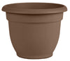 Bloem Terrapot Chocolate Resin UV-Resistant Bell Ariana Planter 6.5 H x 6 Dia. in.
