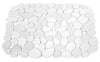 iDesign 12.3 in. L X 10.8 in. W Clear Plastic Sink Mat