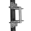 Wedge-Loc 12 in. L Silver Aluminum Gate Hardware Kit 1 pk