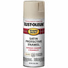 Rust-Oleum Stops Rust Satin White Protective Enamel Spray 12 oz.