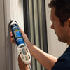 DAP AMP Crystal Clear Polymer Advanced Hybrid Caulk Sealant 9 oz (Pack of 12)