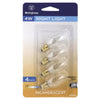 Westinghouse  4 watts C7  Speciality  Incandescent Bulb  E12 (Candelabra)  White  4 pk