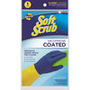 Soft Scrub Latex/Neoprene Cleaning Gloves XL Blue/Yellow 1 pk - Deal of The Week