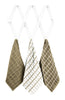 Ritz Mocha Cotton Kitchen Towel 3 pk (Pack of 3)