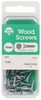 Hillman No. 6 x 3/4 in. L Phillips Zinc-Plated Wood Screws 30 pk (Pack of 10)