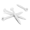 Deck Plus No. 8  x 1-5/8 in. L Star Flat Head Exterior Deck Screws 1 lb.