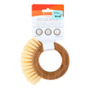Full Circle The Ring 3.74 in. W Medium Bristle 3.54 in. Bamboo Handle Vegetable Brush