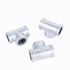 BK Products 1/2 in. FPT x 1/2 in. Dia. FPT Galvanized Malleable Iron Tee (Pack of 5)