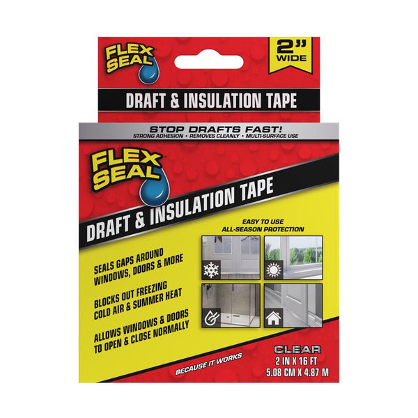 Cinta selladora transparente Flex Seal Family of Products de 2 in. W X 16 ft. L - Oferta de la semana