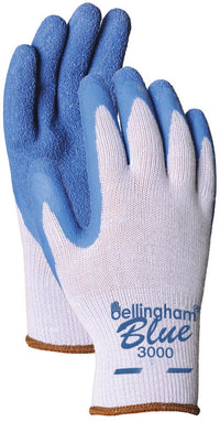 WORK GLOV BLU CTN/PLY S