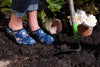 Sloggers 5120ffnbl10 Size 10 Women'S Blue Floral Fun Print Rain & Garden Shoe