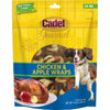 Dog Treats, Apple & Chicken Wrap, 14-oz.