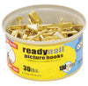 Ook Brass-Plated Standard Picture Hook 30 lb 25 pk