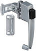 National Hardware Satin Zinc Push Button Latch 1 pk
