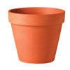 Deroma 2.5 in. H X 3.5 in. D Terracotta Cylinder Planter Terracotta