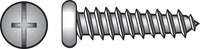 Hillman No. 10 X 1-1/2 in. L Phillips/Slotted Pan Head Sheet Metal Screws 100 pk