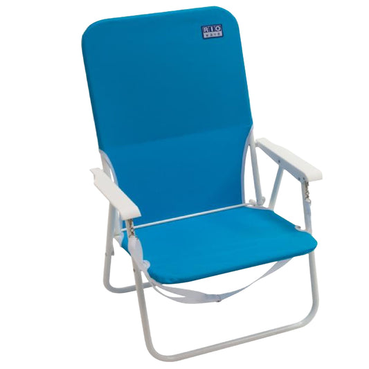 Rio Brands Sun 'n Sport 1 position Blue Sun & Sport Folding Chair