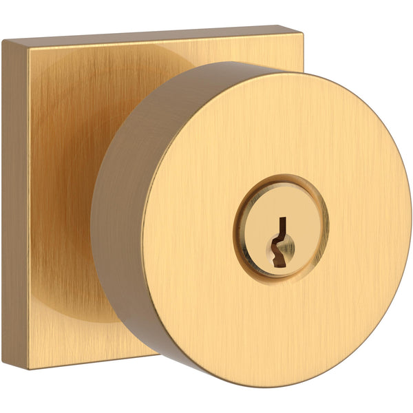 EN.CON.CSR.044.6L.DS.CKY.KD Contemporary / Square Entry - Satin Brass