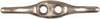 National Hardware Nickel-Plated Zinc Rope Cleat 35 lb. cap. 2.5 in. L (Pack of 10)