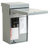 Square D 50 amps 120/240 V 2 space 4 circuits Bolt-On Mount Main Lug Load Center