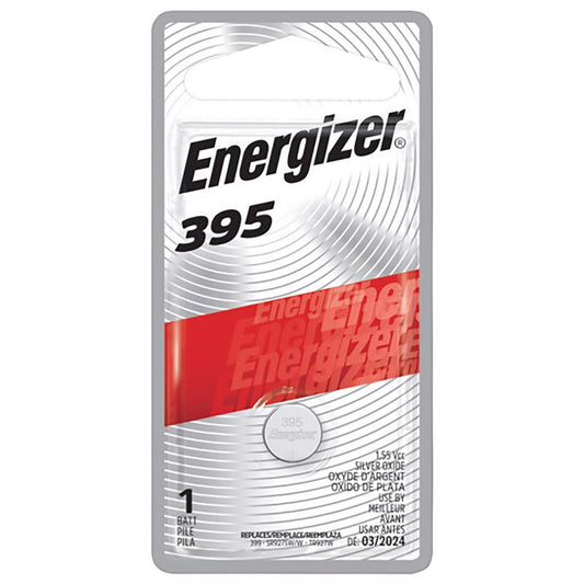 Energizer Silver Oxide 395 1.55 V 0.05 Ah Electronic/Watch Battery 1 pk