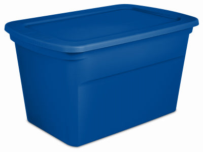 Sterilite 17.125 in. H X 20.25 in. W X 30.5 in. D Stackable Storage Tote (Pack of 6)
