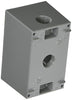 Bell 22.5 cu in Rectangle Aluminum 1 gang Weatherproof Box Gray