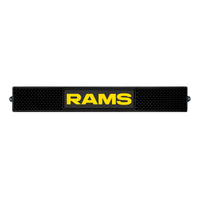NFL - Los Angeles Rams Bar Mat - 3.25in. x 24in.