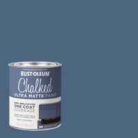 Rustoleum 329207 30 Oz Coastal Blue Chalked Ultra Matte Paint