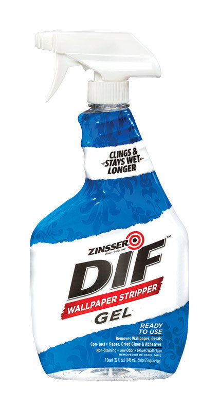 Zinsser DIF Gel Wallpaper Stripper 32 oz. (Pack of 6)