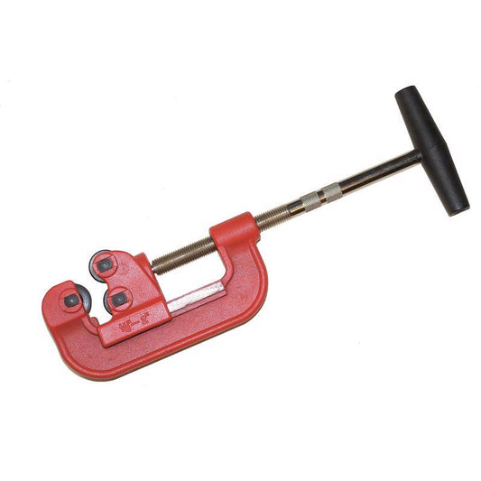 Superior Tool Black/Red Heavy Duty Cast Iron Pipe Cutter