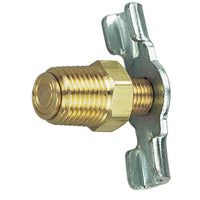 Tru-Flate Steel Drain Cock 1/4 in. Male NPT 1 pc.