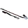 Keeper 1 in. W X 8 ft. L Black Tie Down w/Ratchet 500 lb 2 pk