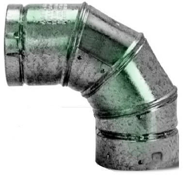 Selkirk Galvanized Steel Round Gas Vent Pipe