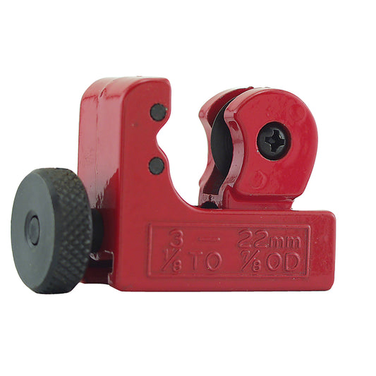 Great Neck Red Knurled Grip Adjusting Knob Miniature Tubing Cutter 5.75 L x 1 H x 3.75 W in.