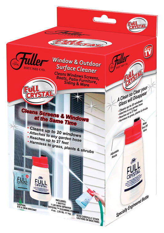 Fuller Brush Full Crystal No Scent Glass Cleaner Kit 4 oz.