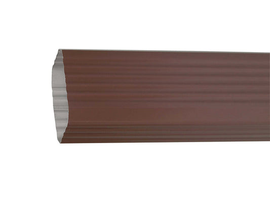 Amerimax Downspout K-Style 3 " X 4 " X 10 ' Aluminum Brown (Case of 10)