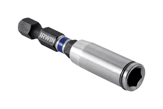 Irwin 0.25 in. X 3 in. L Steel C Ring Magnetic Bit Holder 1 pc