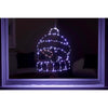 Celebrations LED Snowman Silhouette 15 in. Hanging Decor