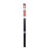 M-D Building Products Black Aluminum/Vinyl Weatherstrip For Garage Doors 108 in. L X 0.63 in.