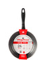 Coral Red 8" Porcelain On Steel Frying Pan