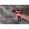 Milwaukee M12 12 V 3/8 in. 1500 RPM Brushed Cordless Compact Hammer Drill/Driver Kit