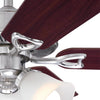 Westinghouse Vintage 52 in. Brushed Nickel Brown LED Indoor Ceiling Fan