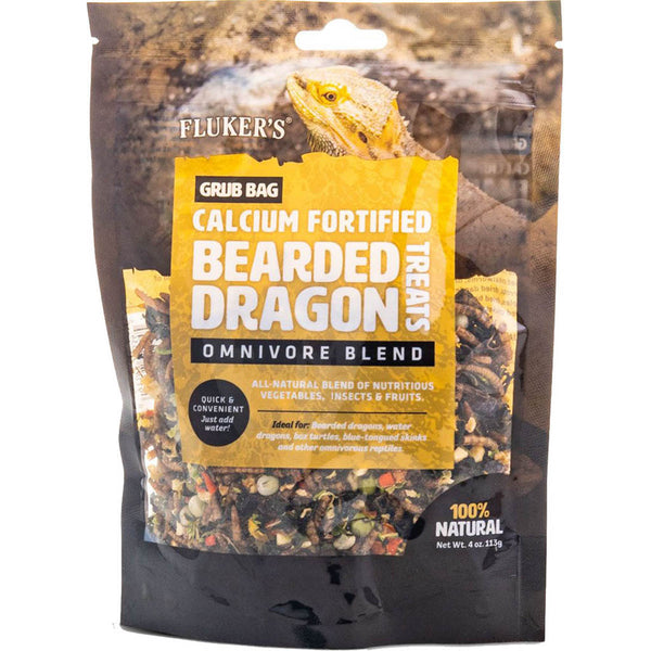 Bolsa de comida para dragón barbudo