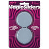 Magic Sliders Gray 2-3/8 in. Adhesive Plastic Sliding Discs 4 pk - Deal of The Week