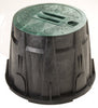 Rain Bird 13.5 in. W X 10 in. H Round Valve Box Black/Green