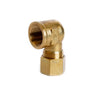 1/2 in. Compression X 3/8 in. D FPT Brass 90 Degree Elbow (Pack of 5)