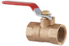 LDR 1-1/4 in. Brass FIP Ball Valve Standard Port