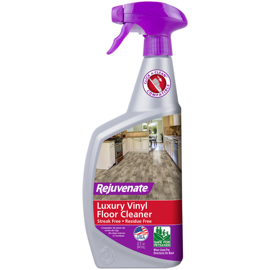 Rejuvenate Luxury No Scent Vinyl Tile Floor Cleaner Spray 32 oz. (Pack of 6)
